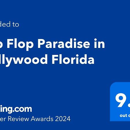 Flip Flop Paradise In Hollywood Florida Exteriör bild